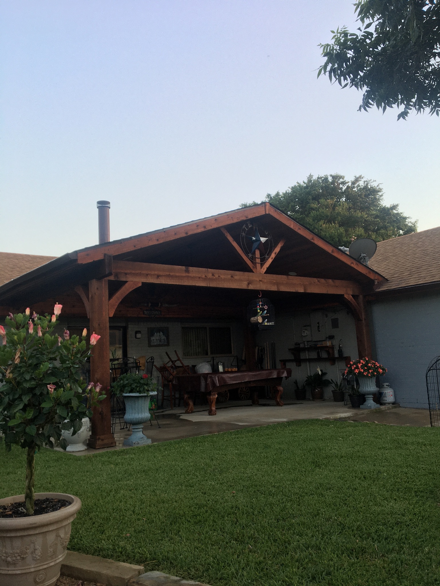 Patio cover project