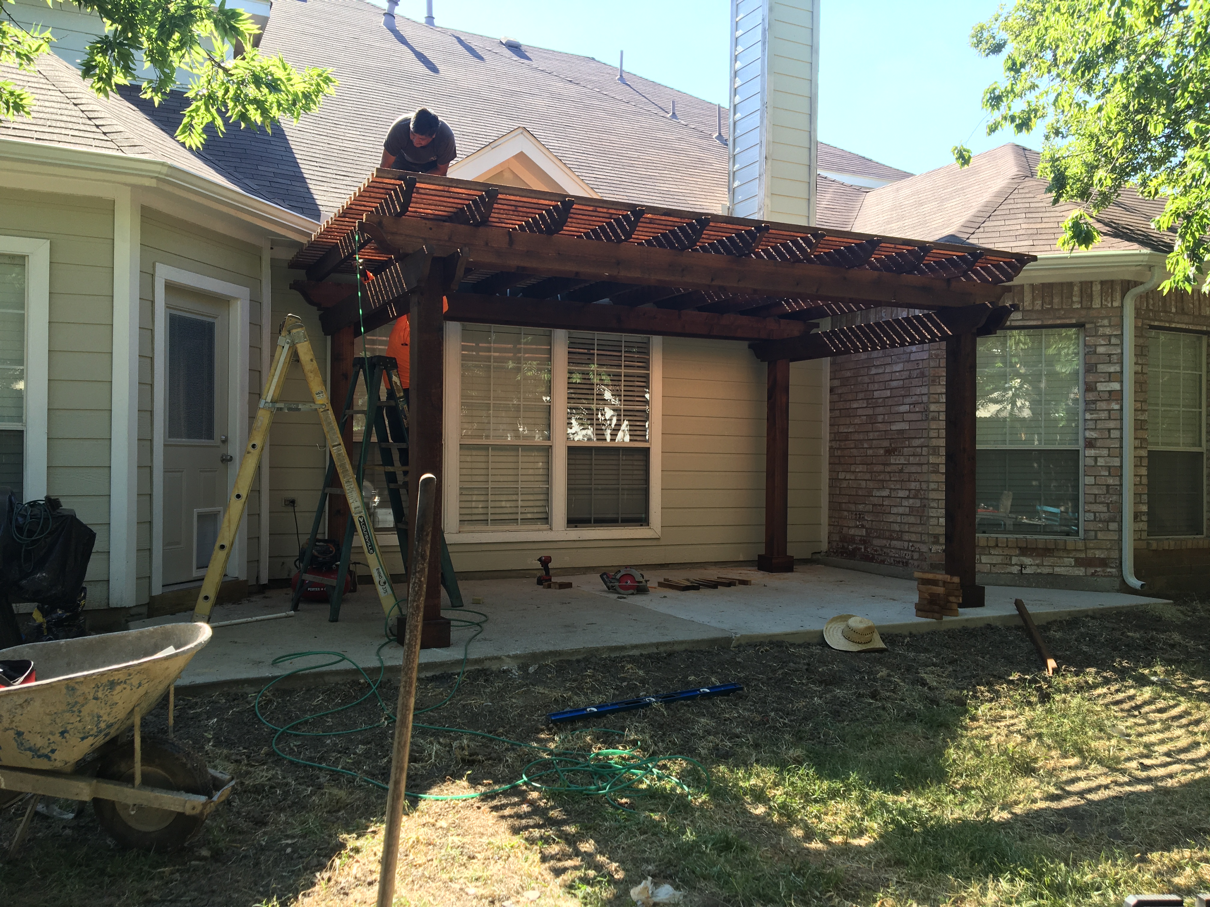 Pergola build